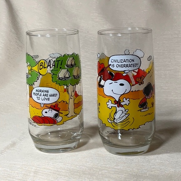 1971 Camp Snoopy Collection Civilization is Overrated & Morning People… - Picture 6 of 12